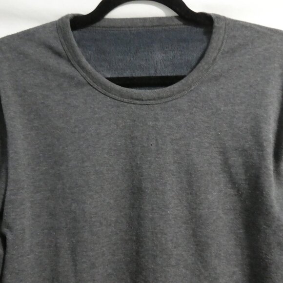 SHA LANG SHA | 180/105 | Grey Crewneck Sweatshirt With Furry Fleece Lining | EUC - Picture 4 of 16